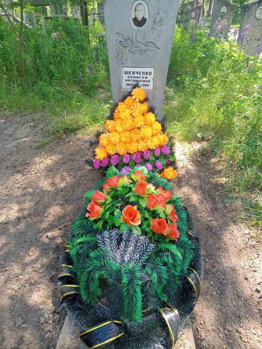 Прибирання могилок(уборка)