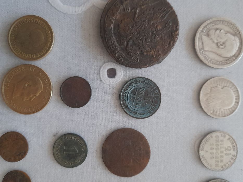 Sprzedam stare monety srebrne i inne stopy do rozpoznania