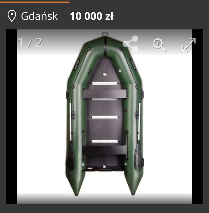 Ponton Bark 360 sd z silnikiem 25 HP