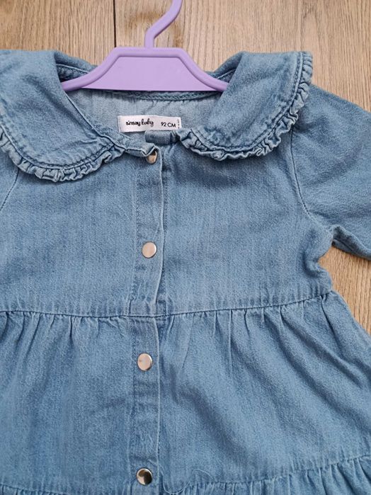 Dżinsowa sukienka jeansowa