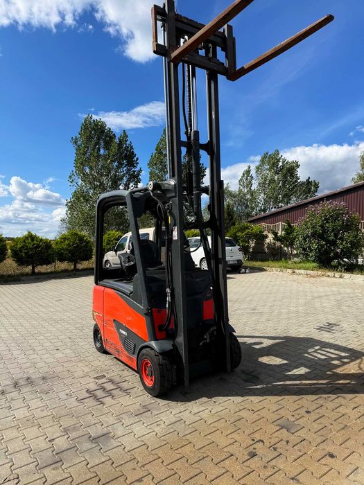 wózek widłowy elektryczny LINDE E16PH-02 Evo 2018r wolny skok + przesuw boczny