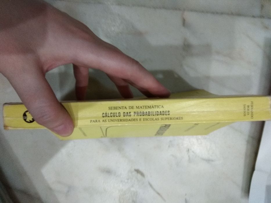 Cálculo das probabilidades sebenta Matemática - Fernando Borja Santos