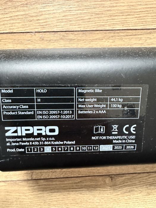 Rower spinningowy ZIPRO Holo – stan idealny + pudełko