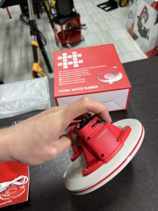 Присоска с автоподкачкой Shijing P618A Диаметр 200 мм 140 кг Дисплей