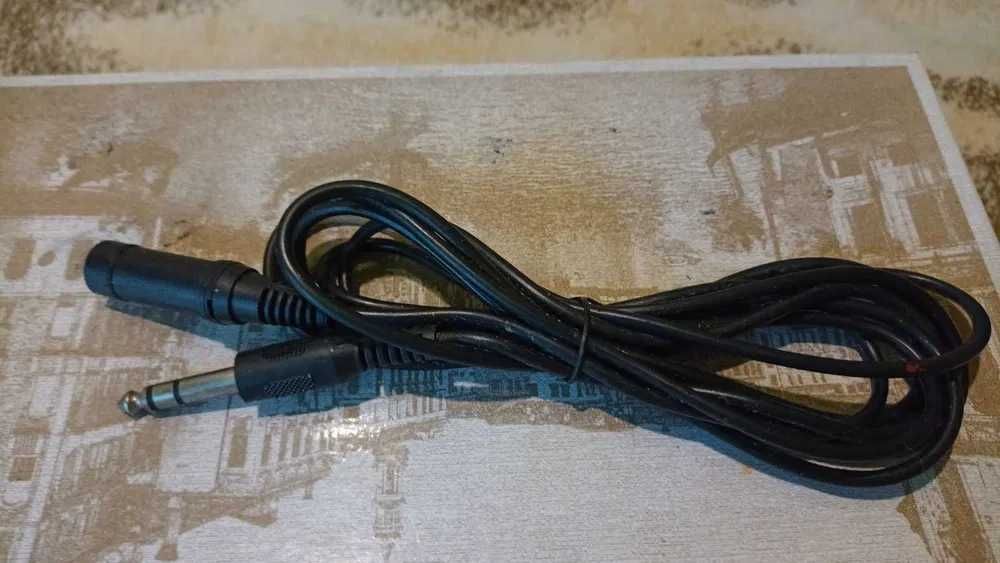 Przedłużacz jack 6,3 wtyk-gniazdo 3 m