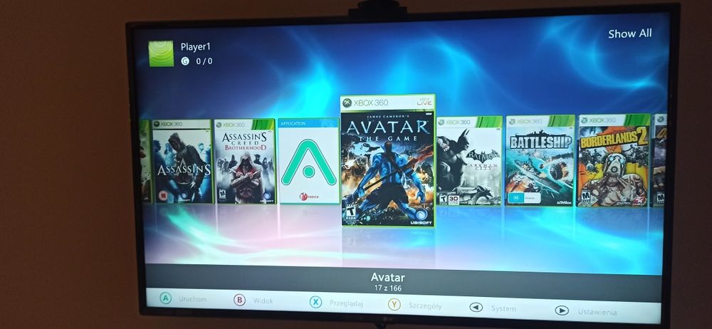 Xbox 360 RGH3 -100% ok,kinect, 2 pady, Hdd 1TB, Emulatory retro