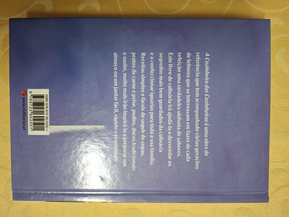 Livro de culinaria a cozinheira das cozinheiras