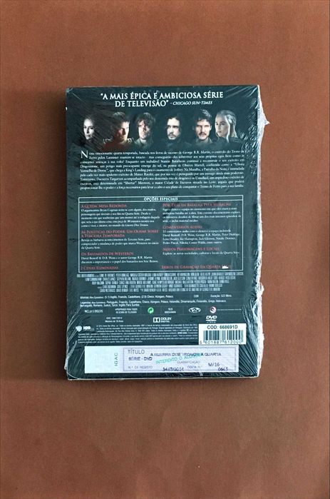 SÉRIE DVD [desde 10€] A Guerra dos Tronos Game of Thrones Série 1234
