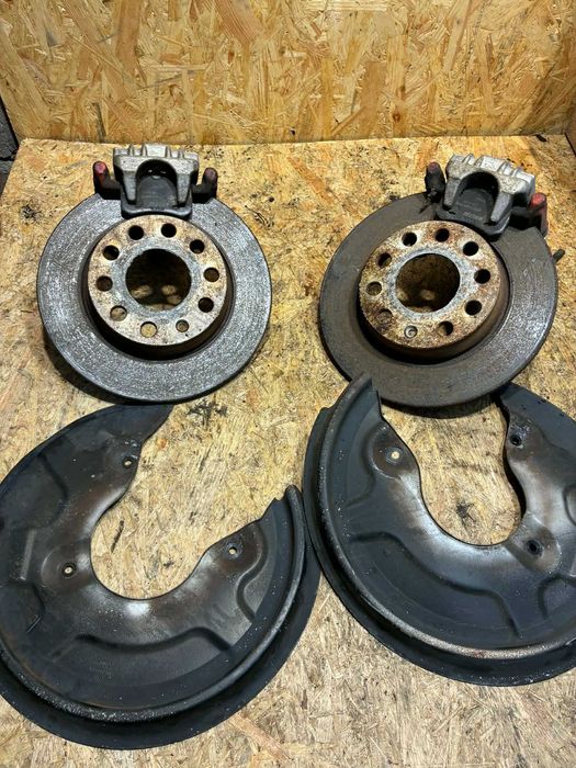 hamulce tarcze klocki tył tylne 255mm audi a4 b6 quattro