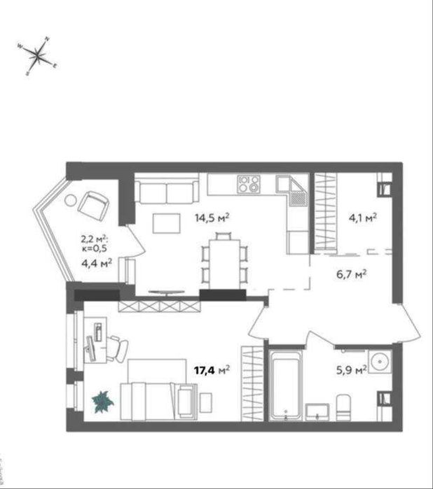 ЖК ФЬОРД,FJORD. 50m. ВЛАСНИК.Без комісії.