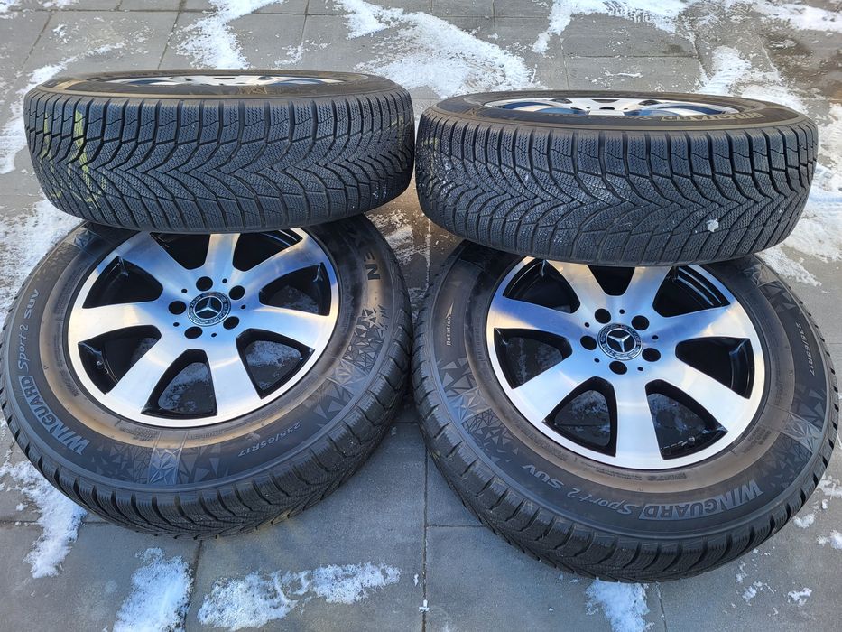 Koła zimowe 17 Mercedes ML W164 R W251 235/65R17 Nexen 5x112 ET56