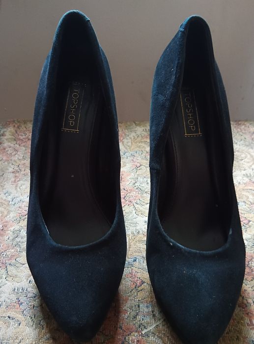 Czarne szpilki TopShop