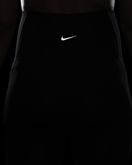 Legginsy ciążowe  czarne logo Nike M