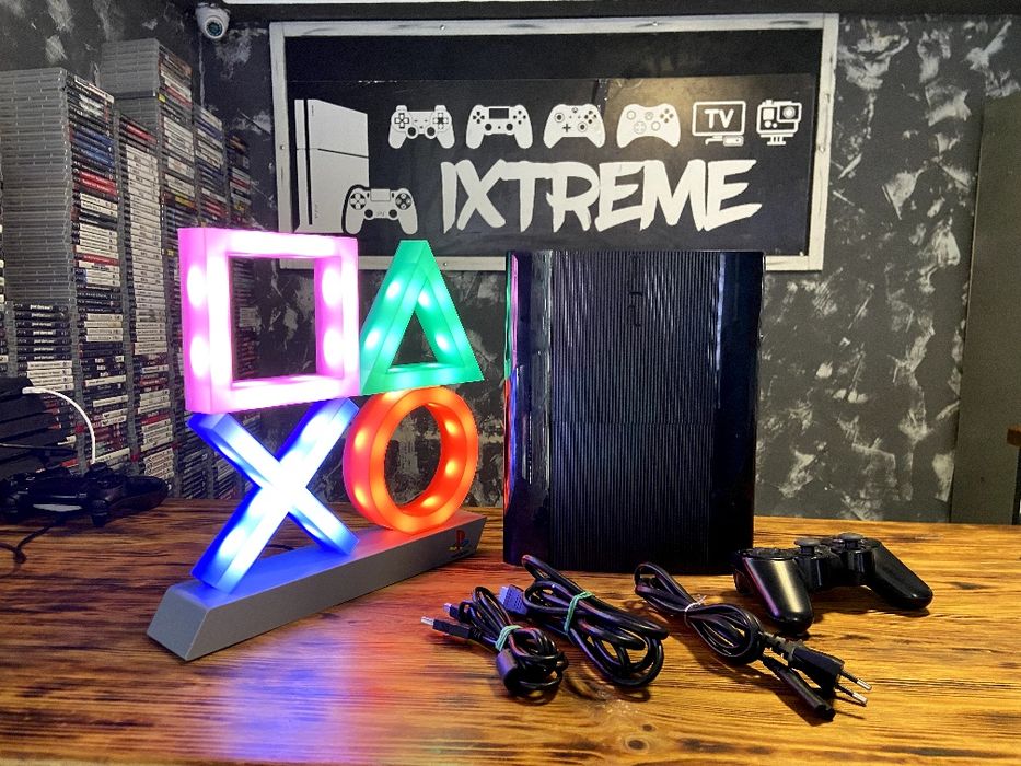 Sony Playstation 3 ps3 500gb super slim игры fifa mortal sonic