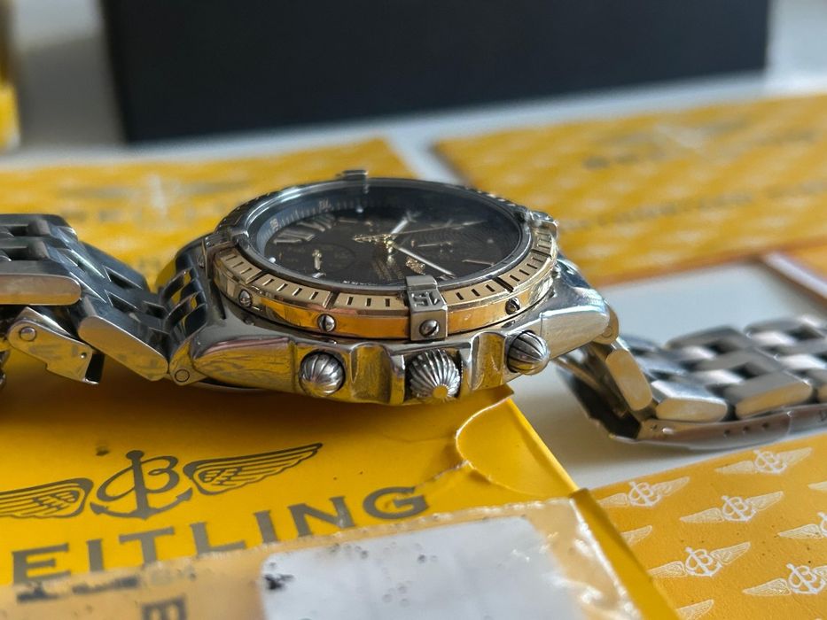 Breitling Crosswind Chronograph Steel & Gold - Full Set