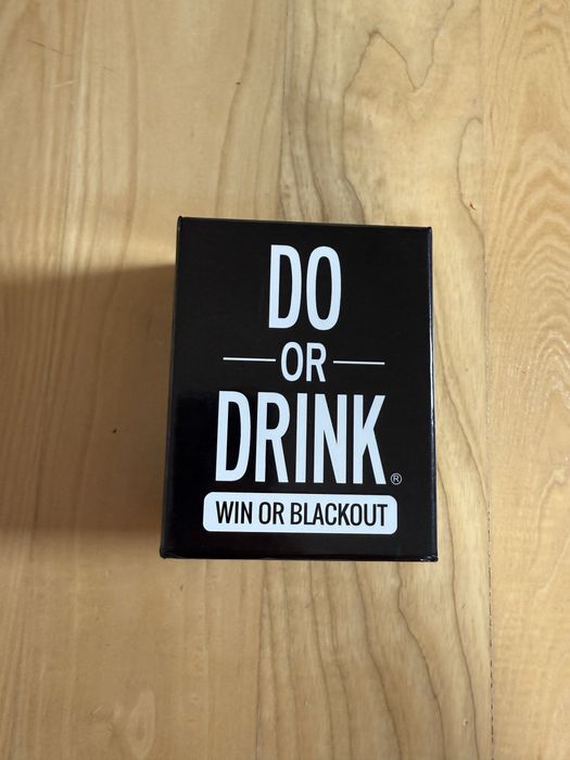 do or drink win or blackout gra karciana na picie