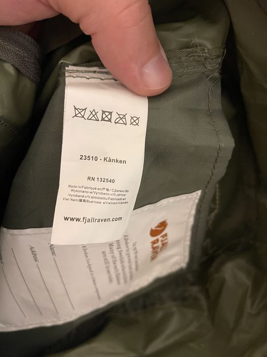 Рюкзак FJALLRAVEN, KANKEN міні.