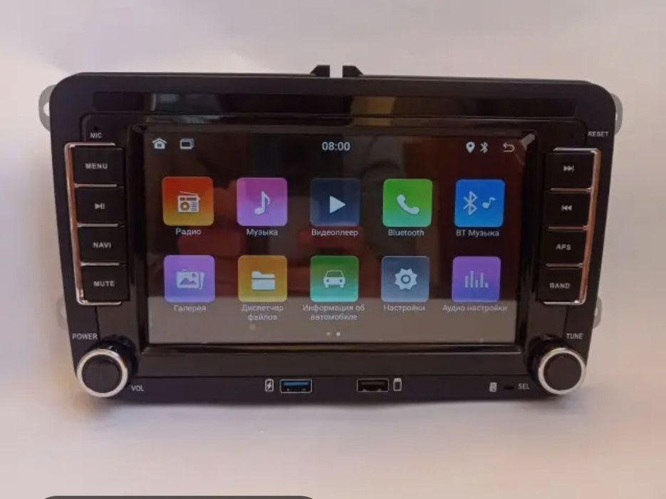Штатна Магнітола  Android VW Volkswagen Passat B6 B7 Golf Caddy Tiguan