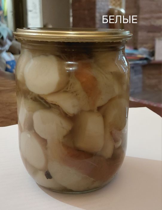 Маринованные грибы " Рядовка( тополевая),Маслята,Польские, зеленушки,белые