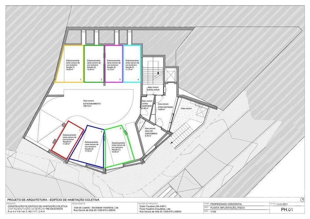 Apartamento T2 em Leiria, Pousos, Barreira e Cortes de 138,00 m2