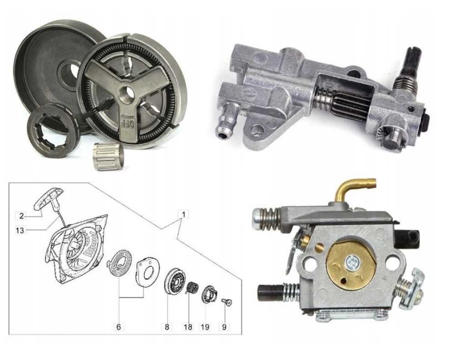 Piła Spalinowa MAJSTER Polska 5.7KM | Mocna i Niezawodna | Łańcuchowa