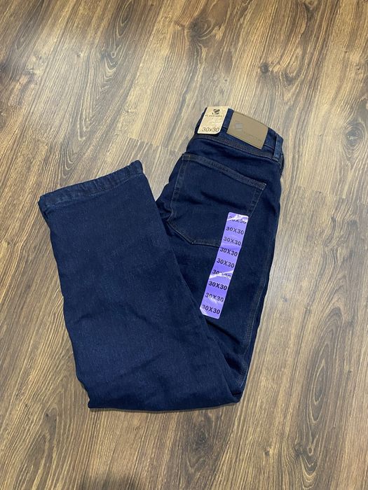 Утеплені джинси BC Clothing на флісі нові сині штани чоловічі jeans