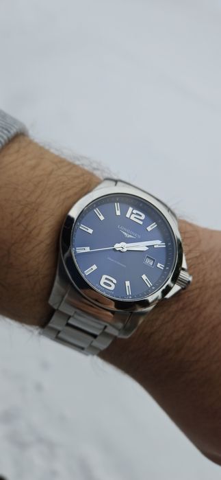 Zegarek Longines conquest 41 kwarc