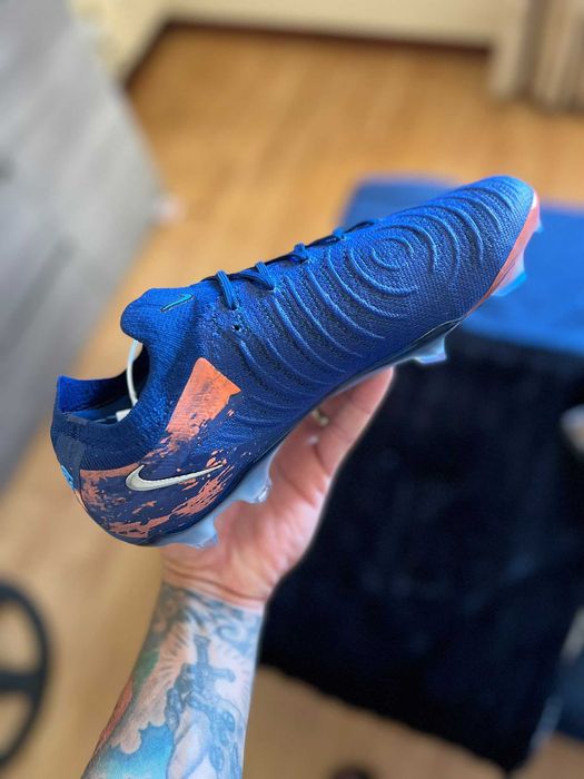 Chuteira da Nike Erling haaland X Phantom GX2 elite FG force of Nature pack men Sneakers blue