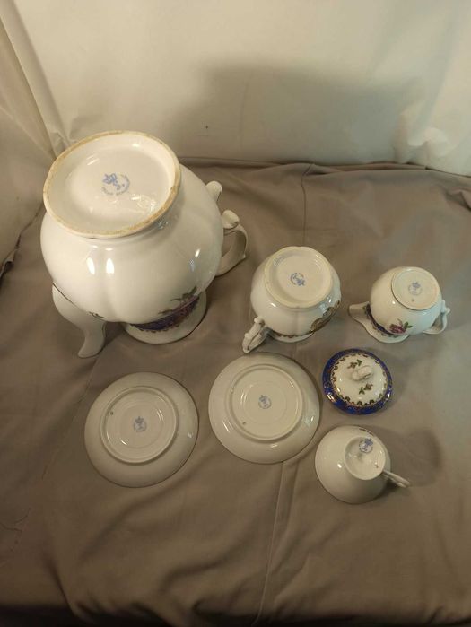 Неполный сервиз мадонна OSKAR кобальт винтаж