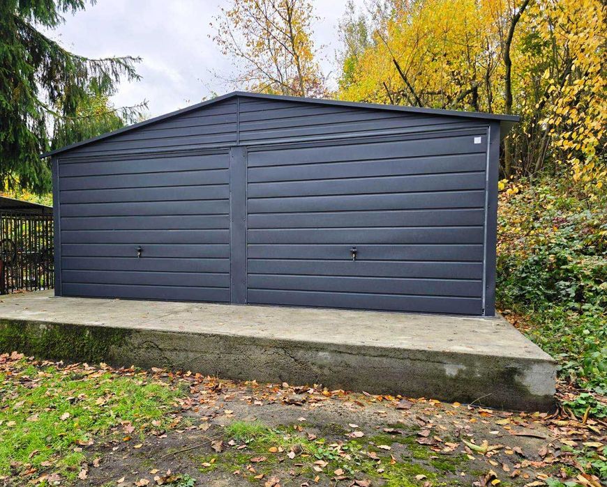 Podwójny Garaż Blaszany  PROMOCJA