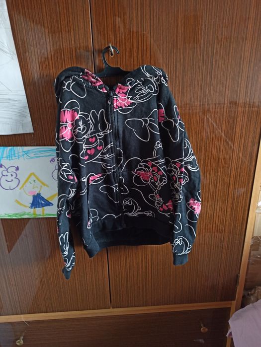 Bluza bluzka z kapturem 122/128