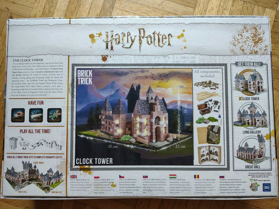 Nowe klocki, gry: Harry Potter Clock Tower, Lego Creator, Rummikub