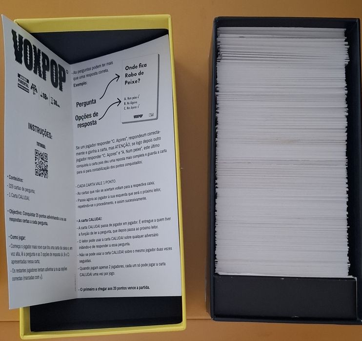 Vox Pop - Jogo de Cartas