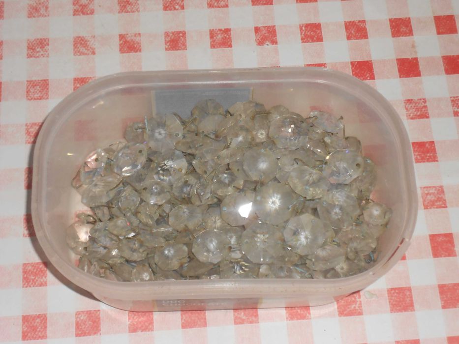 Pecas antigas vidro para candeeiros lustres