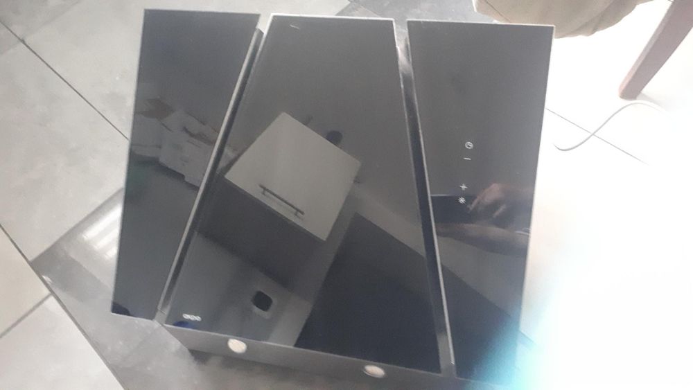 Okap Akpo dotykowy 100% sprawny czarny