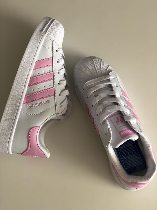 кросівки adidas superstar pink суперстар рожеві