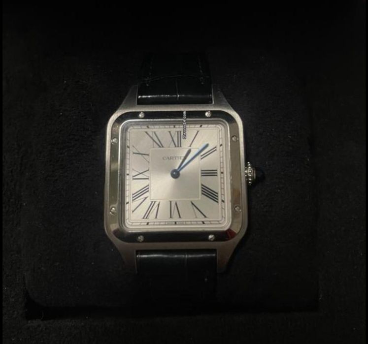 Cartier Santos Dumont quartz como novo