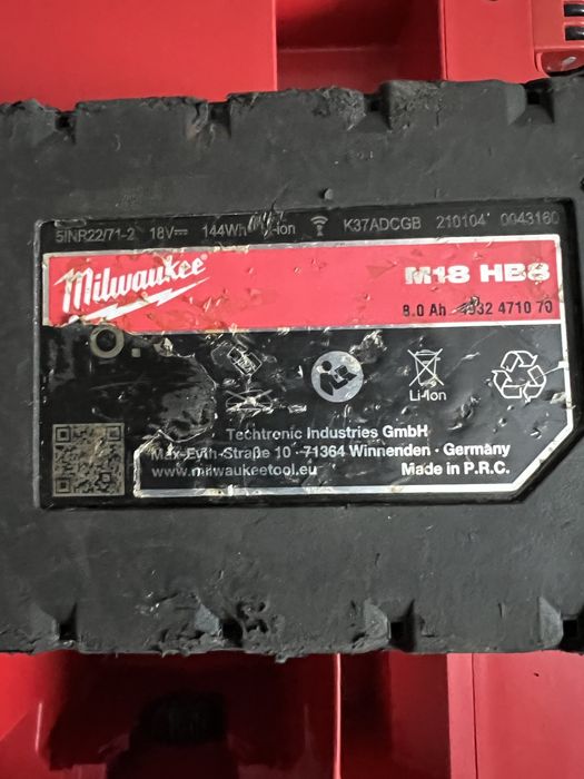 Безщітковий Акум.пилосос Milwaukee M18 FPOVCL