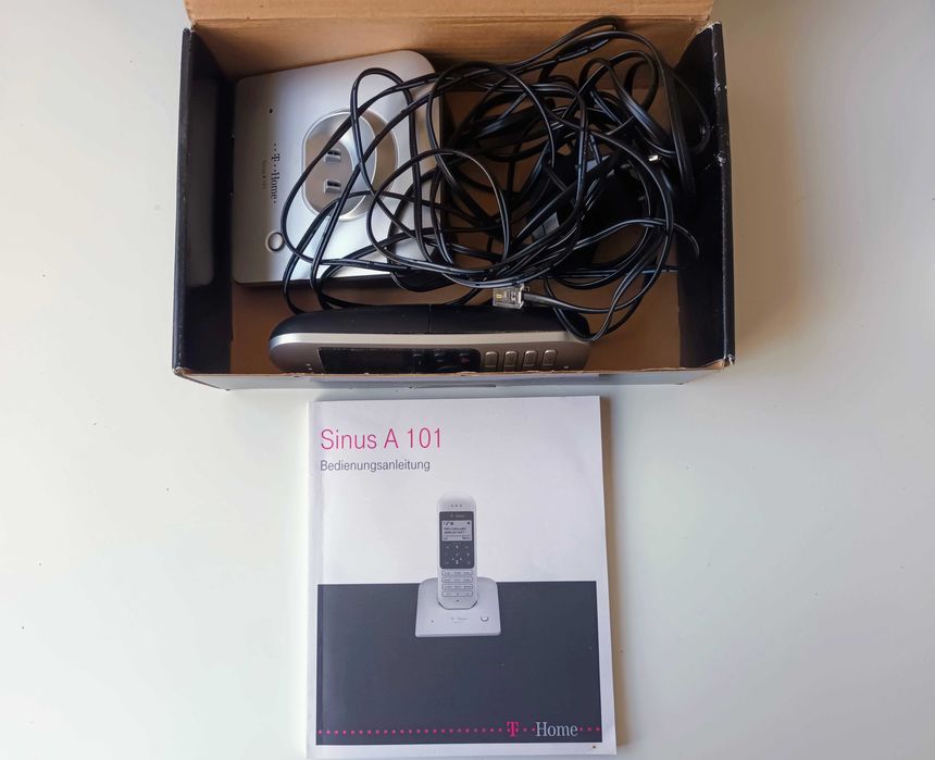 Telefone portátil para rede fixa - T-Mobil, modelo Sinus A 10