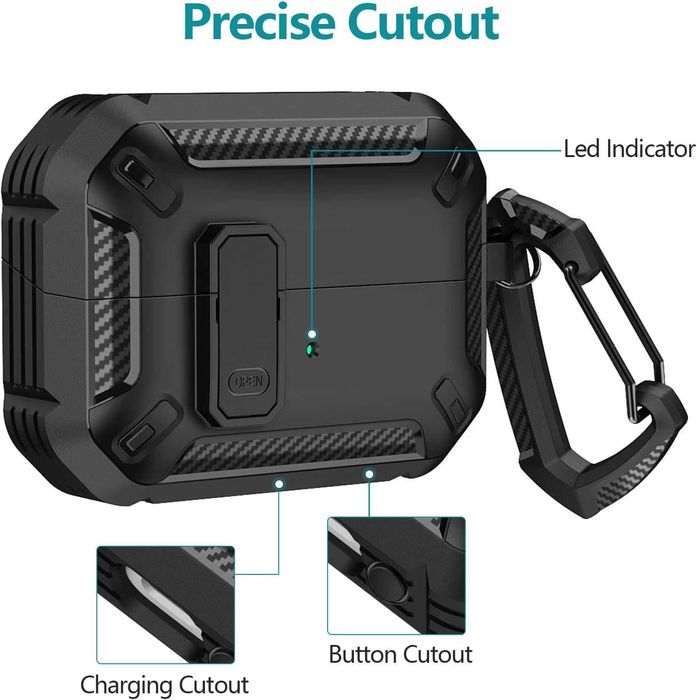 Чохол для навушників Samsung Buds 3 / Buds 3 Pro | Ударостойкий чехол для наушников Самсунг Бадс 3 Про