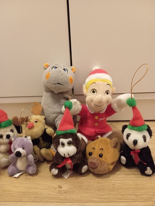 Maskotki Elf i pomocnicy