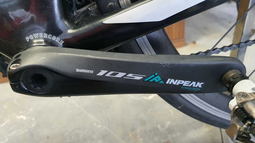 Giant TCR Advanced 1 Compact Road Desingn pomiar mocy