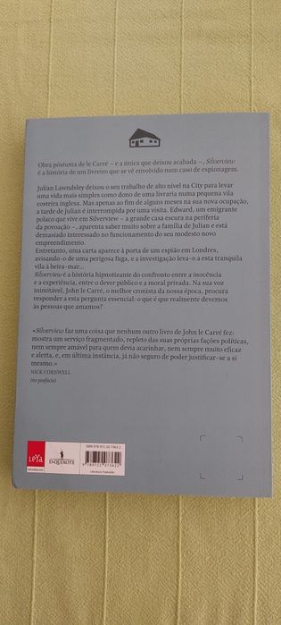 Livro Silverview, de John Le Carré