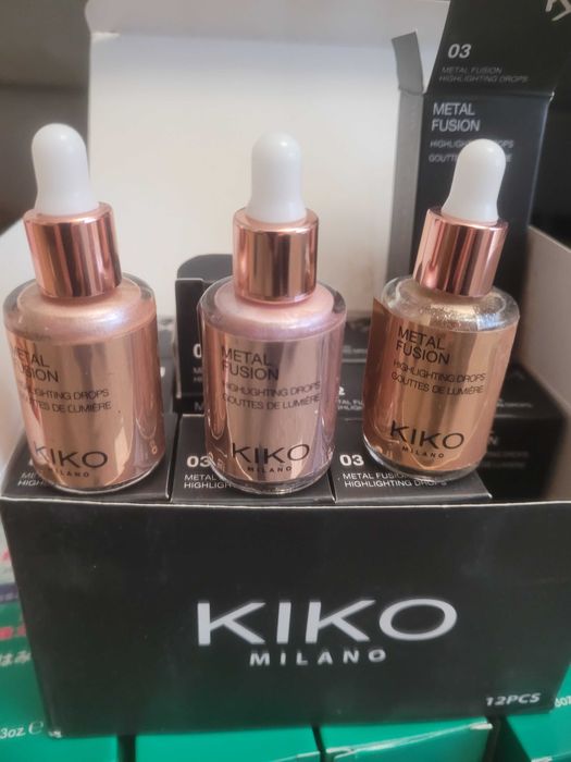 Kiko milano rozświetlacz w płynie