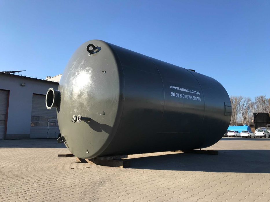 Zbiornik stalowy z epoksydem 40m3-40000l-40 000l - RSM ścieki chemia