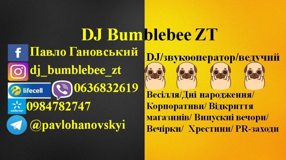 Діджей, Dj, весілля, музика, дні народження, звукооператор
