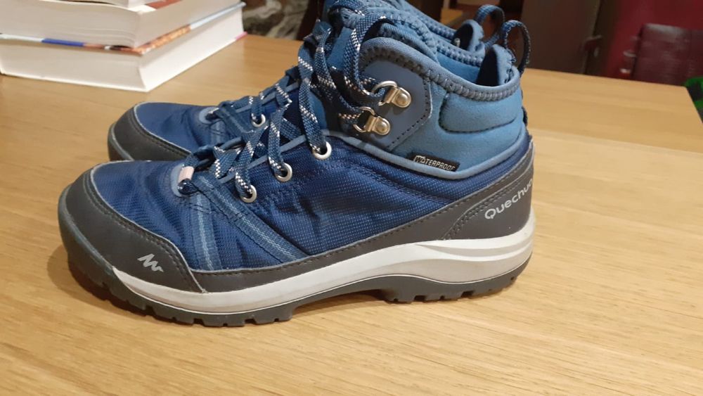 Buty zimowe sportowe górskie quechua Decathlon  damskie  rozmiar 36