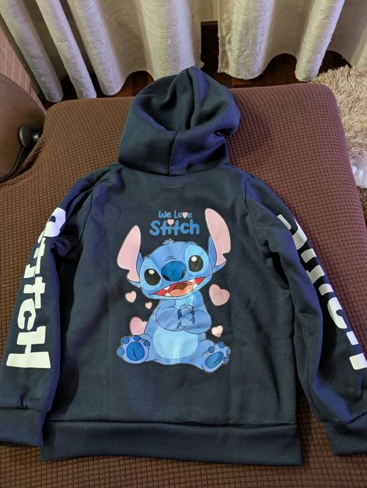 sweatshirt do Stitch ,Azulmarinho novo sem nunca ter sido usada