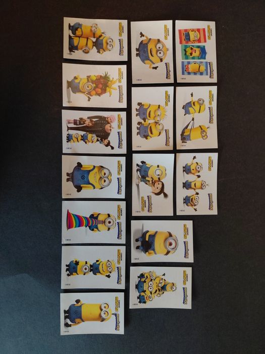 Lote cromos Minions / Manhãzitos