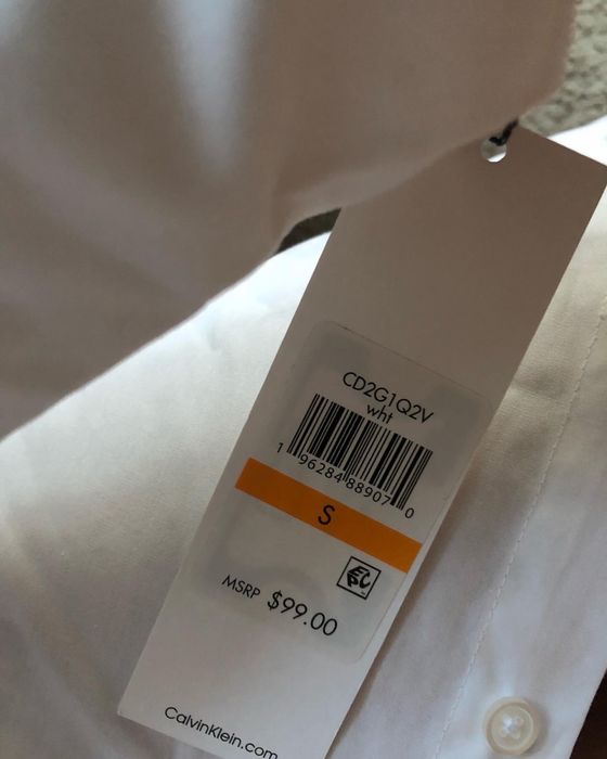 Mikołaj - Oryginalna sukienka Calvin Klein z paskiem Logowana